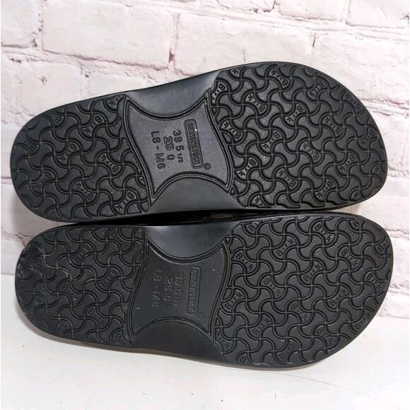 Birkenstock Madeira Black Nubuck Mary Jane Sandals Size 39 Women's 8-9 READ - Picture 5 of 13